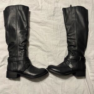Kohl's Black Over the Knee Women's Boots